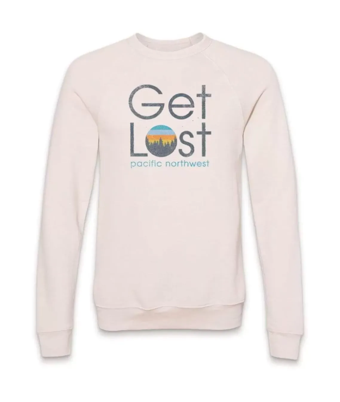Men'S Ridiculously Soft Fleece Pullover Graphic Sweatshirt | Get Lost