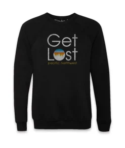 Men'S Ridiculously Soft Fleece Pullover Graphic Sweatshirt | Get Lost