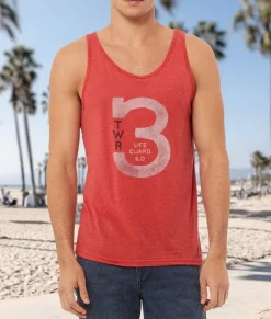 Men'S Ridiculously Soft Graphic Tank | Lifeguard
