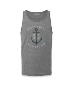 Men'S Ridiculously Soft Graphic Lightweight Tank Top | Sc Anchor