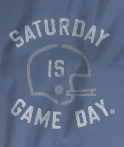 Men'S Ridiculously Soft Heavyweight Fleece Graphic Pullover Sweatshirt | Saturday Is Game Day