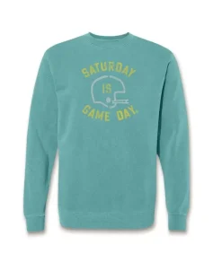Men'S Ridiculously Soft Heavyweight Fleece Graphic Pullover Sweatshirt | Saturday Is Game Day