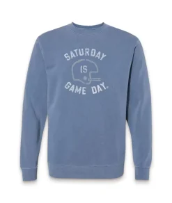 Men'S Ridiculously Soft Heavyweight Fleece Graphic Pullover Sweatshirt | Saturday Is Game Day
