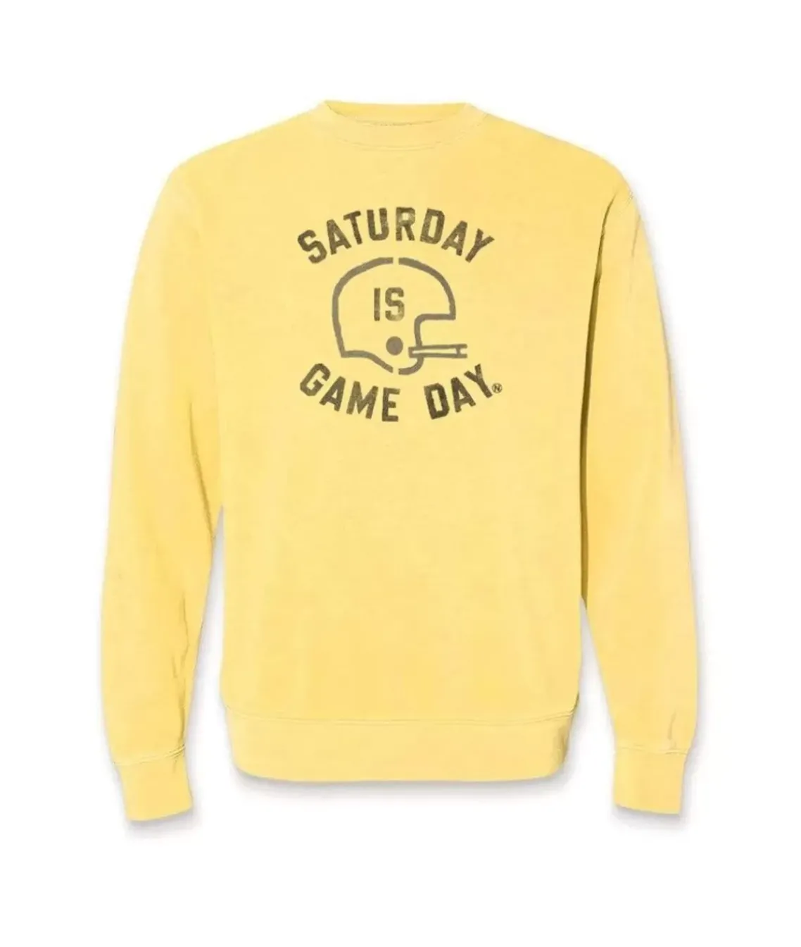 Men'S Ridiculously Soft Heavyweight Fleece Graphic Pullover Sweatshirt | Saturday Is Game Day
