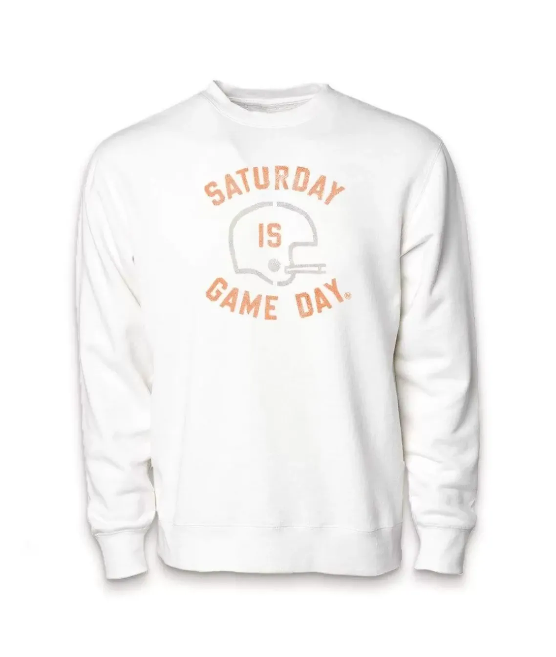 Men'S Ridiculously Soft Heavyweight Fleece Graphic Pullover Sweatshirt | Saturday Is Game Day