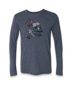 Men'S Ridiculously Soft Lightweight Long Sleeve Graphic Tee | Sunday Funday