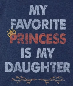 Men'S Ridiculously Soft Lightweight Graphic Tee | My Favorite Princess