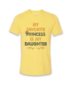 Men'S Ridiculously Soft Lightweight Graphic Tee | My Favorite Princess