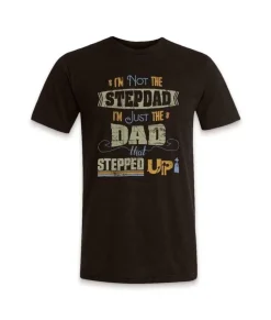 Men'S Ridiculously Soft Lightweight Graphic Tee | The Dad That Stepped Up