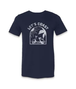 Men'S Ridiculously Soft Lightweight Graphic Tee | Let'S Coast