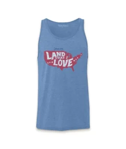 Men'S Ridiculously Soft Lightweight Graphic Tank | Land That I Love