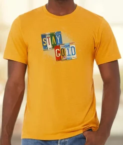 Men'S Ridiculously Soft Lightweight Graphic Tee | Stay Gold
