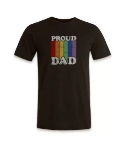 Men'S Ridiculously Soft Lightweight Graphic Tee | Proud Dad