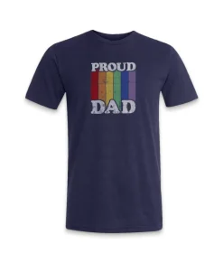 Men'S Ridiculously Soft Lightweight Graphic Tee | Proud Dad