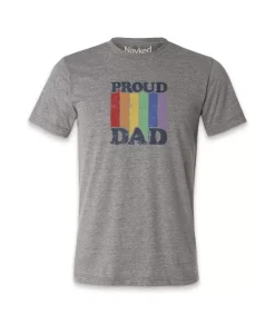 Men'S Ridiculously Soft Lightweight Graphic Tee | Proud Dad