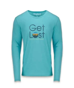 Men'S Ridiculously Soft Lightweight Long Sleeve Graphic Tee | Get Lost