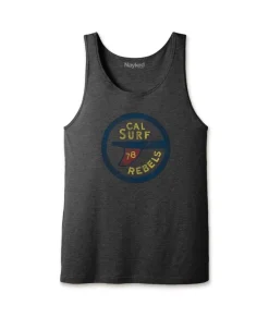 Men'S Ridiculously Soft Lightweight Graphic Tank Top | Surf Rebels