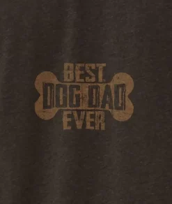 Men'S Ridiculously Soft Lightweight Graphic Tee | Best Dog Dad