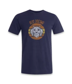 Men'S Ridiculously Soft Lightweight Graphic Tee | Best Dog Dad (V2)