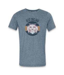 Men'S Ridiculously Soft Lightweight Graphic Tee | Best Dog Dad (V2)