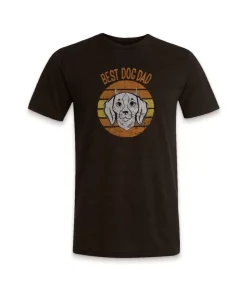 Men'S Ridiculously Soft Lightweight Graphic Tee | Best Dog Dad (V2)