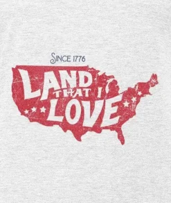 Men'S Ridiculously Soft Lightweight Long Sleeve Graphic Tee | Land That I Love