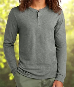 Men'S Ridiculously Soft Long Sleeve Henley