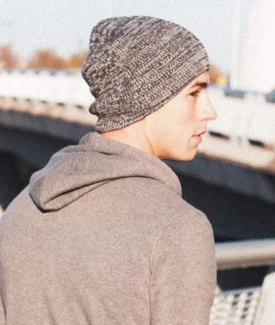 Men'S Ridiculously Soft Marled Beanie