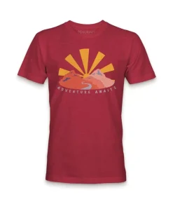 Men'S Ridiculously Soft Midweight Graphic Tee | Adventure Awaits