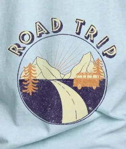 Men'S Ridiculously Soft Midweight Graphic Tee | Road Trip