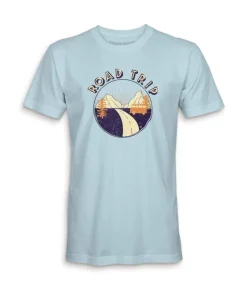 Men'S Ridiculously Soft Midweight Graphic Tee | Road Trip