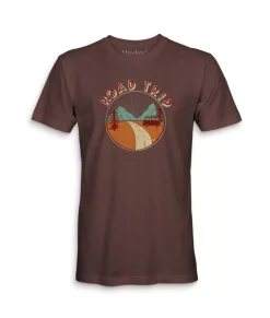 Men'S Ridiculously Soft Midweight Graphic Tee | Road Trip