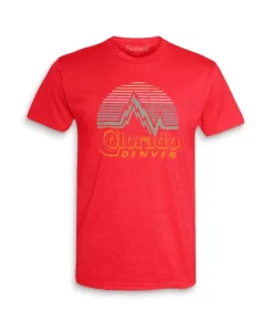 Men'S Ridiculously Soft Midweight Graphic Tee | Denver Colorado
