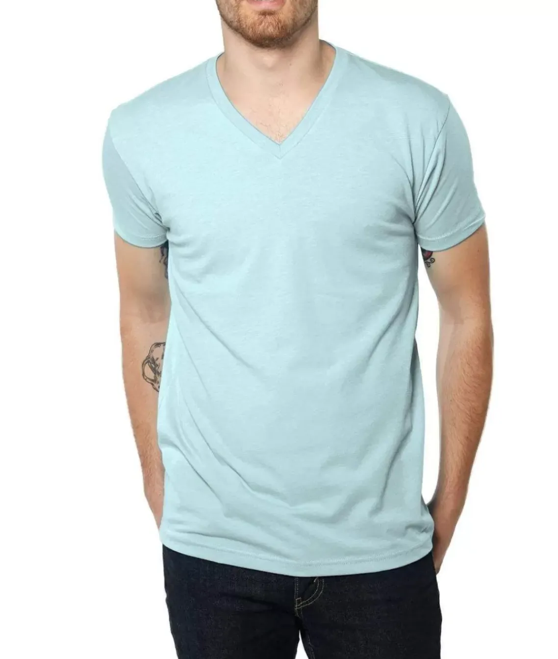Men'S Ridiculously Soft Midweight V-Neck