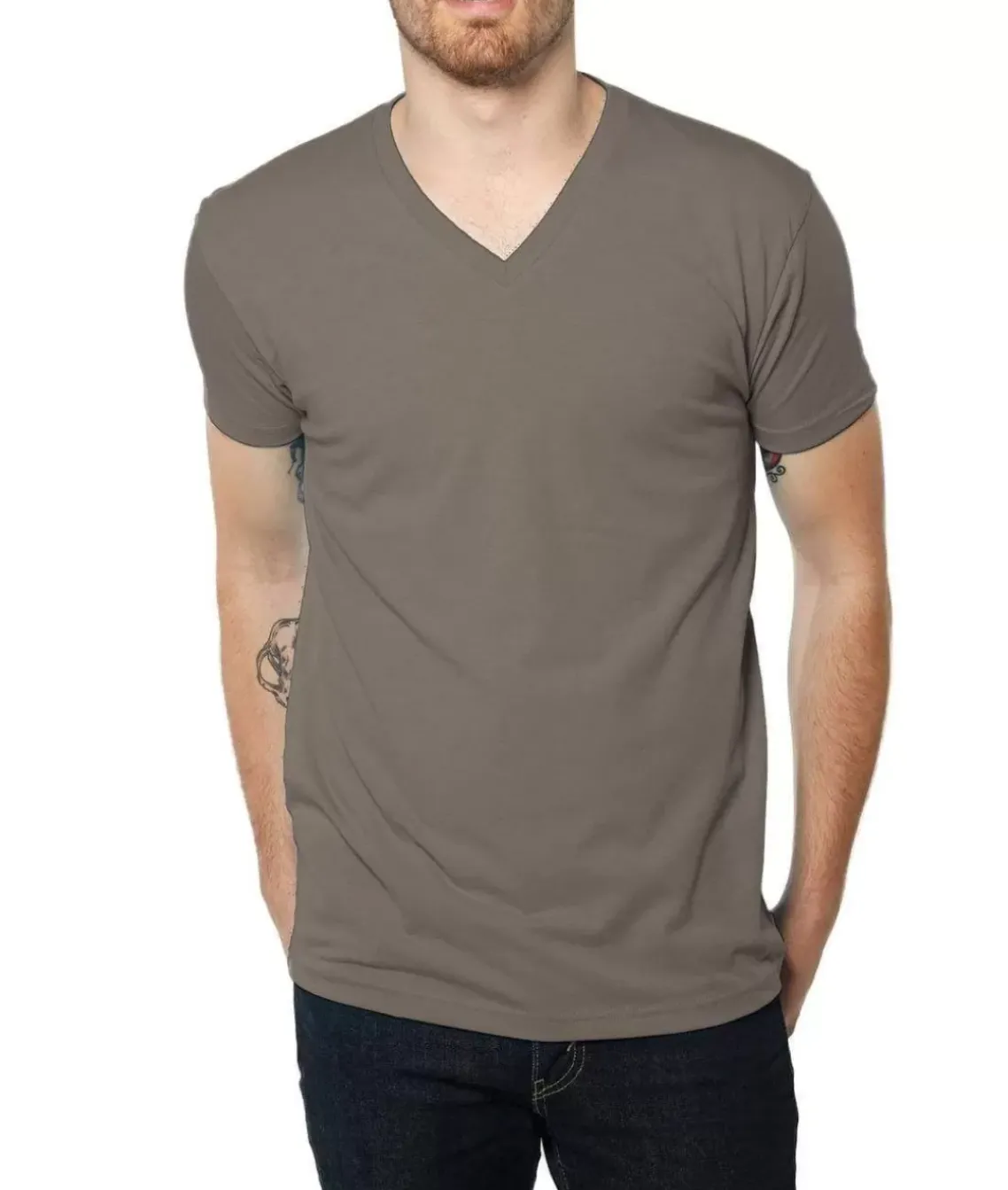 Men'S Ridiculously Soft Midweight V-Neck