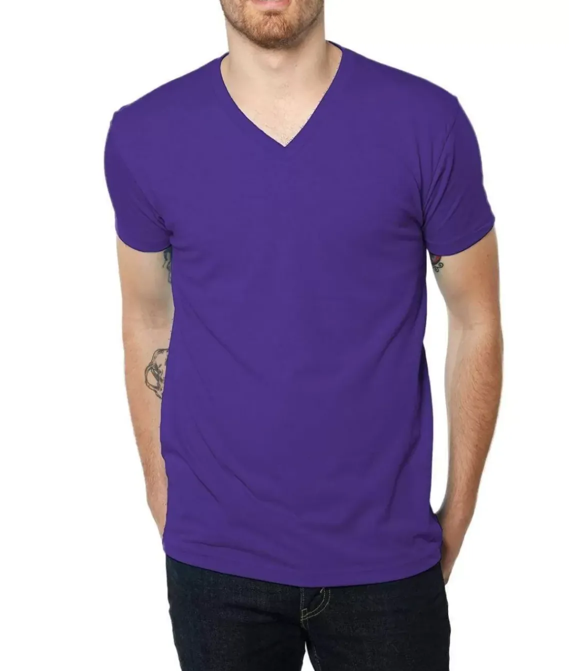 Men'S Ridiculously Soft Midweight V-Neck