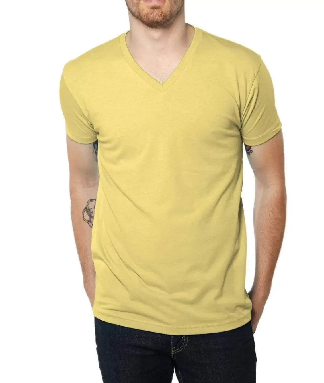 Men'S Ridiculously Soft Midweight V-Neck