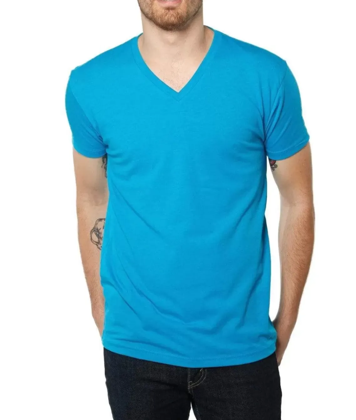 Men'S Ridiculously Soft Midweight V-Neck