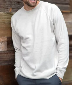 Men'S Ridiculously Soft Midweight Raglan Pullover