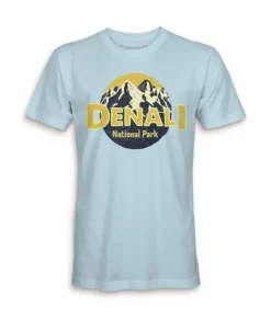Men'S Ridiculously Soft Midweight Graphic Tee | Denali National Park