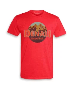 Men'S Ridiculously Soft Midweight Graphic Tee | Denali National Park