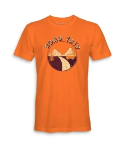 Men'S Ridiculously Soft Midweight Graphic Tee | Road Trip