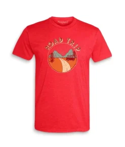 Men'S Ridiculously Soft Midweight Graphic Tee | Road Trip