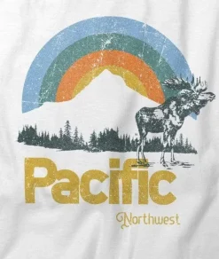Men'S Ridiculously Soft Midweight Graphic Tee | Pacific Northwest