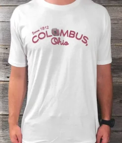 Men'S Ridiculously Soft Midweight Graphic Tee | Columbus, Ohio