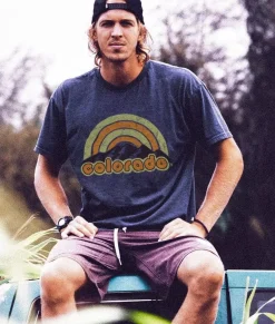 Men'S Ridiculously Soft Midweight Graphic Tee | Colorado