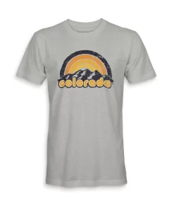 Men'S Ridiculously Soft Midweight Graphic Tee | Colorado