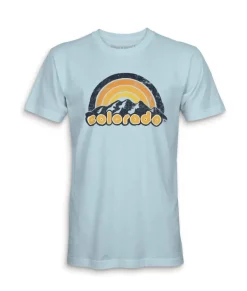 Men'S Ridiculously Soft Midweight Graphic Tee | Colorado