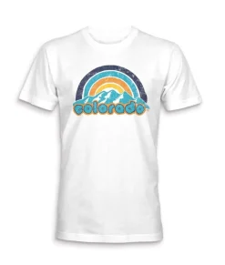 Men'S Ridiculously Soft Midweight Graphic Tee | Colorado