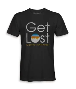 Men'S Ridiculously Soft Midweight Graphic Tee | Get Lost
